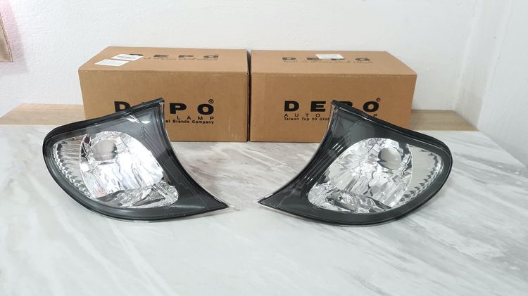 ไฟเลี้ยวมุมขาว BMW E46 ตาตก ตายก DEPO ของใหม่ รูปที่ 2