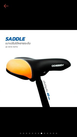  จักรยานพับได้ Odessy ขนาด 20 นิ้ว เกียร์ 7 สปีด รูปที่ 9