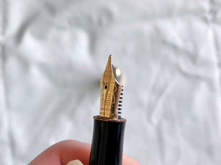ปากกาหมึกซึม Parker Sonnet Fu Limited Fountain Pen หัว F ทอง 18K France รูปที่ 3