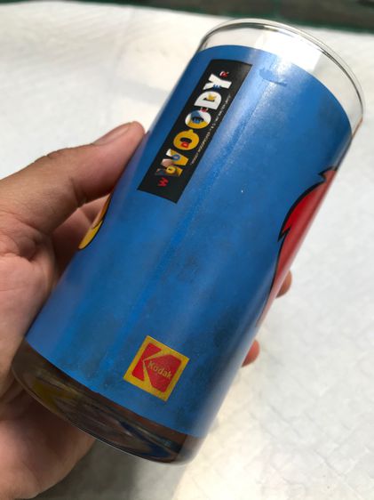 Kodak แก้วน้ำเก่า WOODY 1997 รูปที่ 1