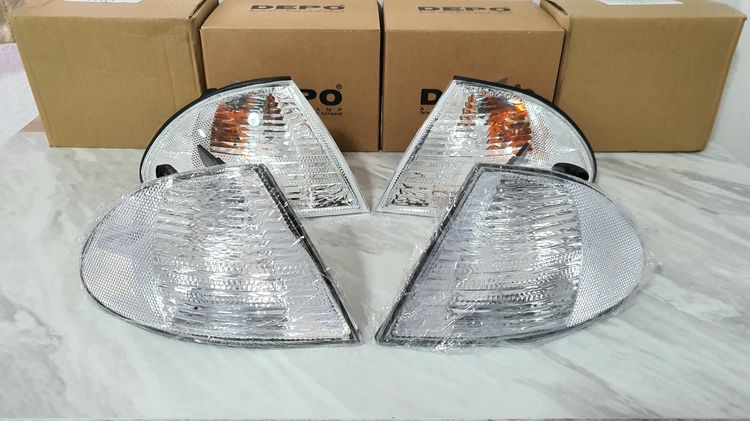 ไฟเลี้ยวมุมขาว BMW E46 ตาตก ตายก DEPO ของใหม่ รูปที่ 4