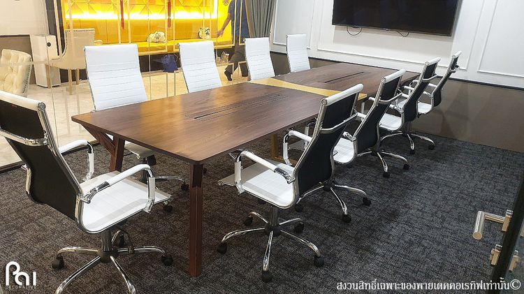 โต๊ะประชุม โต๊ะนั่งทำงาน โต๊ะ Co-Working สั่งทำใหม่ได้เลย รูปที่ 9