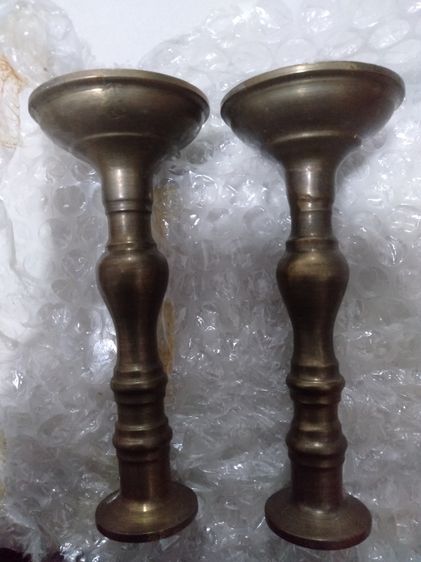 เชิงเทียน ทองเหลือง งานเก่าๆ รูปที่ 4