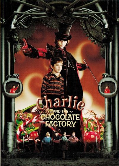 โปสการ์ดลายจากภาพยนตร์ต่างประเทศ ชาร์ลี กับ โรงงานช็อกโกแลต รูปที่ 2