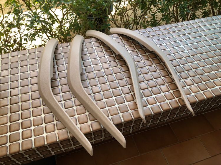 มือจับประตู BMW X1 E84 สีดำ สีครีม สีบรอนซ์เงิน ทั้งชุดประตู อะไหล่ BMW E84 รุ่นปี 2011-2016 รูปที่ 2