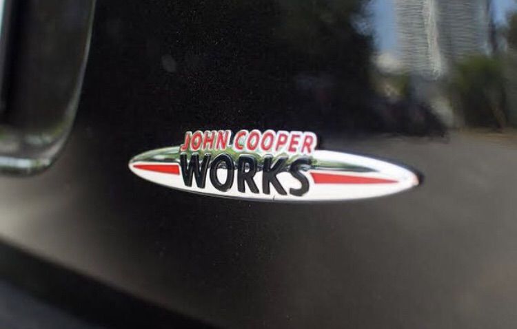 โลโก้ MINI Cooper John cooper work Logo JCW R50 R53 R56 R60 รูปที่ 9