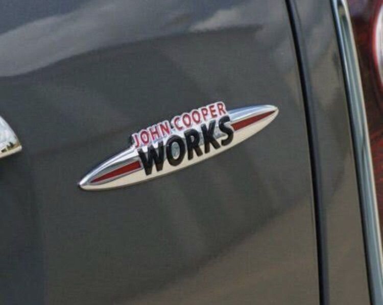 โลโก้ MINI Cooper John cooper work Logo JCW R50 R53 R56 R60 รูปที่ 7