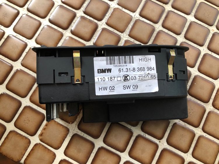 สวิตกระจก E38 E39 AIRBAG พวงมาลัย แอร์ ฝาท้าย BMW E39 523i 528i อะไหล่ E39 รูปที่ 7