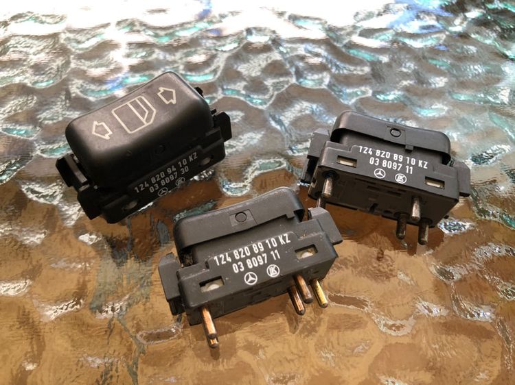 สวิตกระจก ไล่ฝ้า Benz W140 W124 W202 Benz w124 w201 190E 200E 230E 300D 230CE 300CE 230TE 300TE 280SE 500SEL 560SEL รูปที่ 10