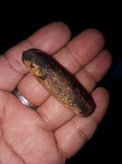 ตะกรุด ผงยาจินดามณี ยาวประมาณ 2 นิ้ว หลวงพ่อทองอยู่ วัดท่าเสา จ.สมุทรสาคร ยุคต้นๆ แห้งเหี่ยว เนื้อผงยาจินดามณี หรือ ผงยาวาสนา สีน้ำตาลเข้มปน รูปที่ 6