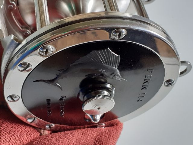 รอกตกปลา penn 144 60 made in USA ไม่เคยผ่านการใช้งาน สภาพสวย รูปที่ 3