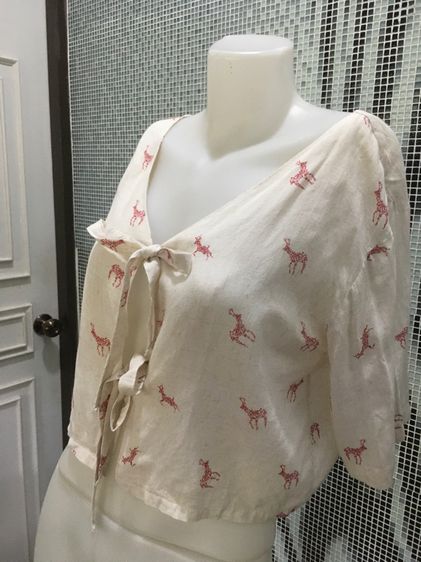 เสื้อแฟชั่น ผูกหน้า รูปที่ 2