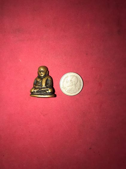 รูปเหมือน หลวงพ่อเงิน วัดบางคลาน รุ่นแรก พิมพ์นิยม A ปี244x กว่า หล่อโบราณ เนื้อทองผสม เนื้อทองเหลืองจืด ซีด น้ำหนักหกสลึง พิมพ์ทรงสวย ตำหนื รูปที่ 8