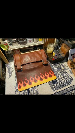 สีย้อมหนัง ซ่อมเบาะหนังแตก พวงมาลัยถลอก  อานจักรยานถลอก รูปที่ 8