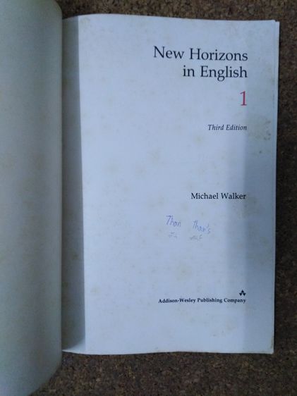หนังสือ New Horizons in English 1 by Michael Walker รูปที่ 3