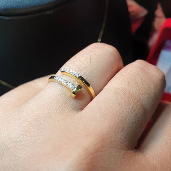 แหวนทอง แหวนตะปู ทองเค 9เค 9k (งดต่อ) รูปที่ 3