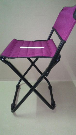 เก้าอี้ปิกนิคขนาดพกพาเก็บง่ายทนทานมีสองสี รูปที่ 2