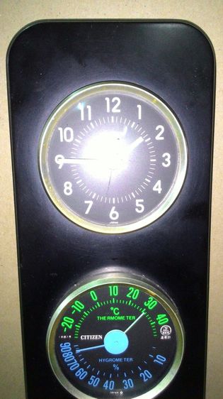 ชุดนาฬิกา CITIZEN พร้อมตัววัดอุณหภูมิและความกดอากาศ รูปที่ 2
