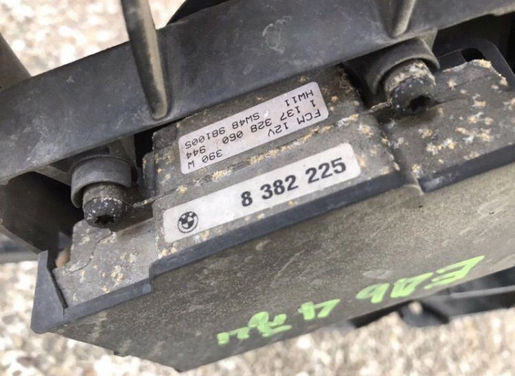 พัดลมไฟฟ้า Bmw E46 พร้อม กล่องECU Control Unit ใส่ 318i 318ise และ ล้ออะไหล่ รูปที่ 4