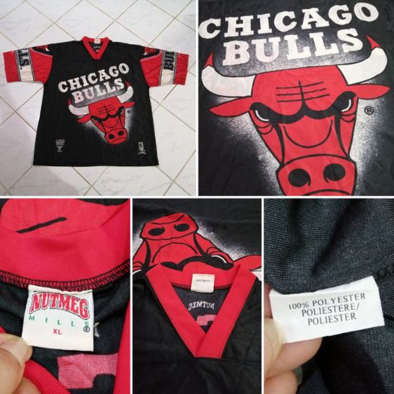 CHICAGO​ BULLS🏀🏃‍♂️บาสวินเทจ​ คลาสสิค​ รูปที่ 13