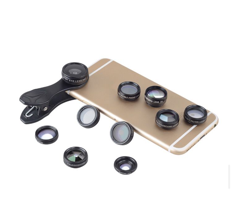 Len เลนส์กล้อง APEXEL ของแท้ มือถือ 10 in 1 Lens Kit ใช้กับมือถือ Iphone Samsung Galaxy รูปที่ 10