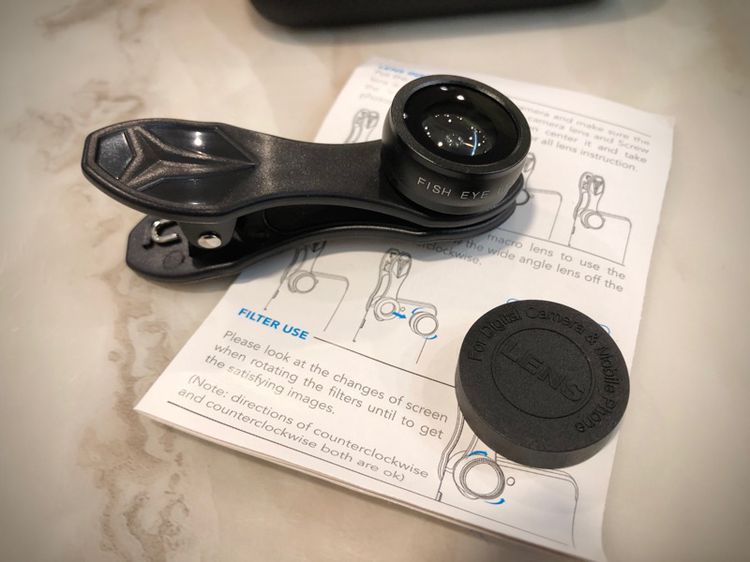 Len เลนส์กล้อง APEXEL ของแท้ มือถือ 10 in 1 Lens Kit ใช้กับมือถือ Iphone Samsung Galaxy รูปที่ 2