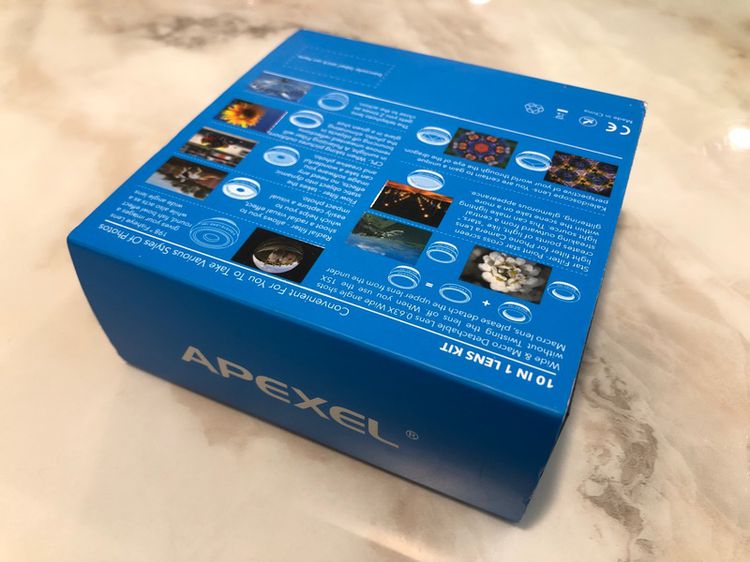 Len เลนส์กล้อง APEXEL ของแท้ มือถือ 10 in 1 Lens Kit ใช้กับมือถือ Iphone Samsung Galaxy รูปที่ 17