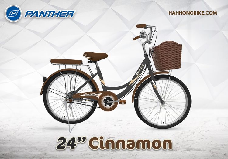 จักรยานแม่บ้านญี่ปุ่น Panther รุ่น Cinnamon(ซินนาม่อน) 24 รูปที่ 4