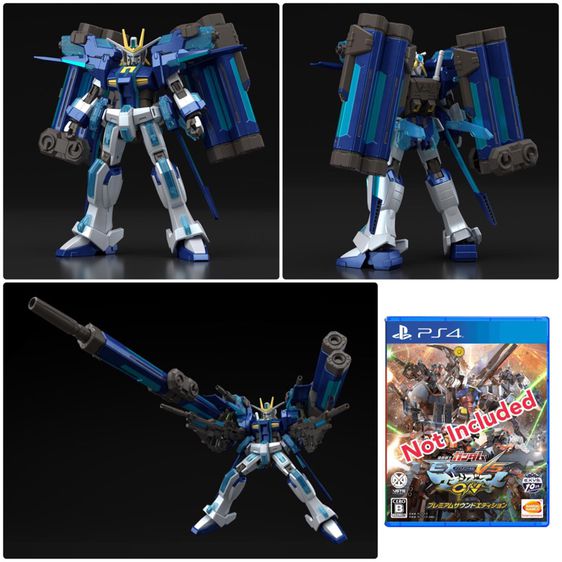 HG 1-144 Extreme Gundam And Eclipse F Parts (EXVS 10th Anniversary Color) รูปที่ 3