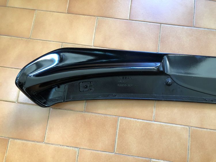 สปอยเลอร์ หลัง Nissan Pulsa Spoiler Nisan ของแท้ สีดำ รูปที่ 11