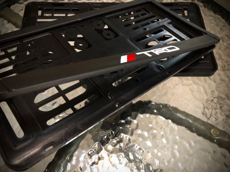 กรอบป้าย ทะเบียนรถยนต์ Toyota TRD และ ฝาล้อ TRD 57 มิล 60 มิล รูปที่ 8