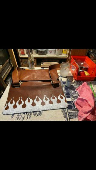 สีย้อมหนัง ซ่อมกระเป๋าสตางค์หนัง กระเป๋าสะพายหนังถลอก รูปที่ 3