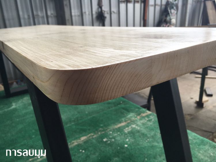 เก้าอี้ยาว ม้านั่งไม้ Bench ขาเหล็ก ดีไซน์โมเดิร์น ราคาผู้ผลิต รูปที่ 3