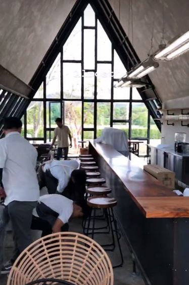 โต๊ะบาร์คอนโด พร้อมเก้าอี้ ขนาดกำลังดีไม่ใหญ่ไปเล็กไป งานมีดีไซน์เฉพาะ สั่งทำใหม่ได้เลย รูปที่ 8