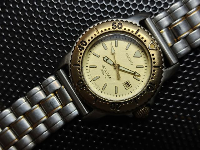 Seiko Scuba lady ผู้หญิง ดำน้ำ 200m รูปที่ 5