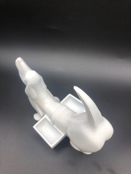 สุนัขงานโลหะคล้ายอลูมิเนียมดีไซน์ ไว้ใส่เหรียญ รูปที่ 5