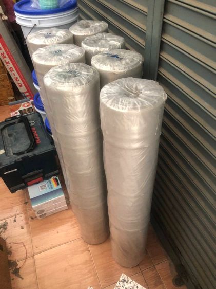 ม้วนพลาสติกปูบ่อ  ม้วน ใส สีชาถุงสี แบบต่าง รูปที่ 9