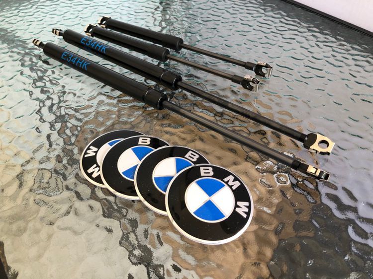 โช๊คฝาโปรง E34 โลโก้ BMW พวงมาลัย Logo ฝาล้อ E34 E36 E46 E30 E39 E34 E90 E92 E93 E60 E65 E66 E87 F9 F10 F30 E84 F48 รูปที่ 2