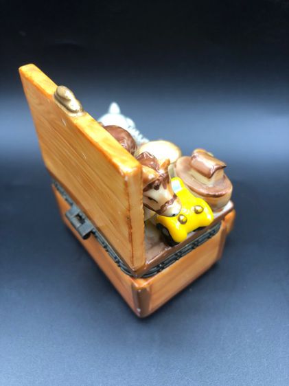 เซรามิคใส่ของยกขบวนสัตว์เปิดปิดได้  รูปที่ 4