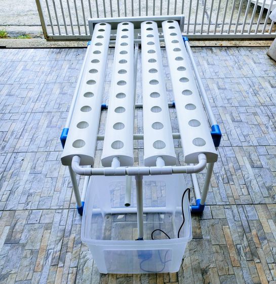 ชุดปลูกผักไฮโดรโปนิคส์ ไม่ใช้ดิน ระบบน้ำวน NFT 48 หลุมปลูก 3,990.- อุปกรณ์ครบชุดพร้อมปลูก รูปที่ 2