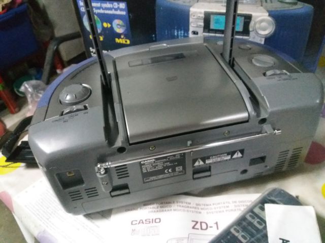 ขาย casio เครื่องเล่นซีดี minidisc และวิทยุในตัวใหม่ยกกล่อง รูปที่ 6