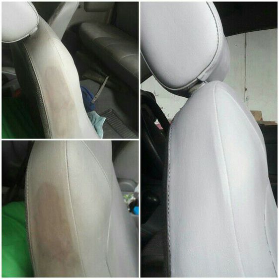 ซ่อมพวงมาลัยถลอก รองเท้าคัชชูถลอก ซ่อมกระเป๋าหนังถลอก สีทาหนัง รูปที่ 4