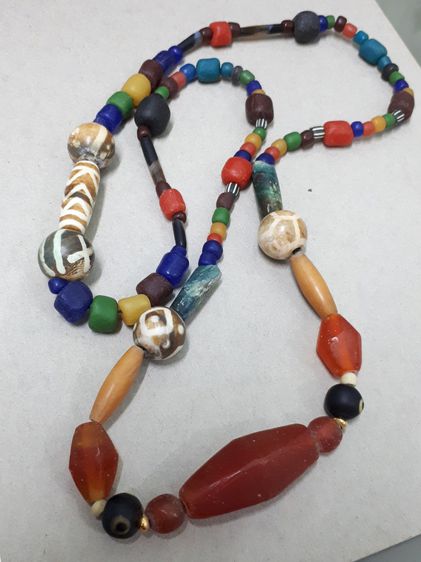 (บ.120) สร้อยคอลูกปัดเก่า รูปที่ 5