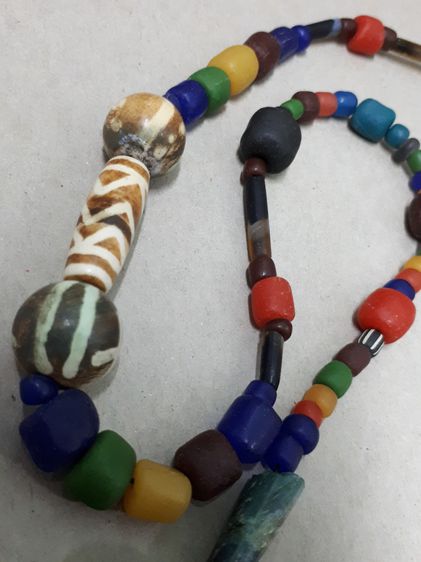 (บ.120) สร้อยคอลูกปัดเก่า รูปที่ 4