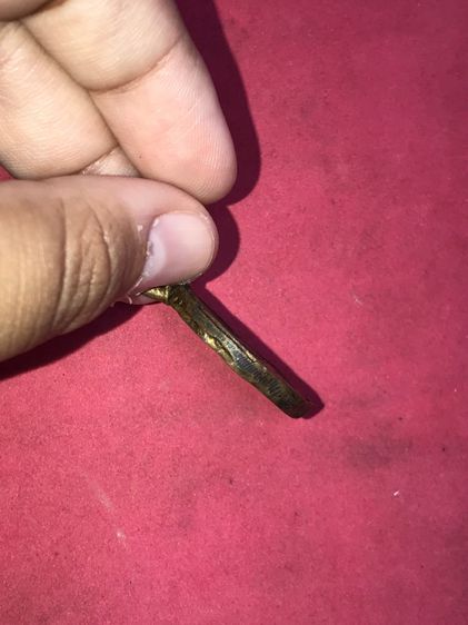 เหรียญกลม หูปลิง หลังยันต์ พิมพ์ใหญ่ หลวงพ่อไปล่ วัดกำแพง รุ่นแรก ปี 2478 พิมพ์มาฆบูชา เนื้อฝาบาตร สภาพสวยมาก แท้ดูง่าย เก่า เดิมๆ แปลก สร้า รูปที่ 4