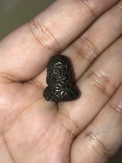 พระปิดตายันต์ยุ่ง หลวงพ่อ ทับวัดทอง พิมพ์ตุ๊กตา ยันต์น่อง เนื้อสัมฤทธิ์เงิน ขนาดเล็กน่ารักน่าคล้องบูชา สภาพสวยมาก หุ่นพิมพ์มาตรฐานนิยม เส้นย รูปที่ 3