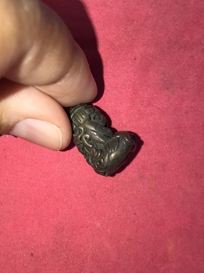 พระปิดตายันต์ยุ่ง หลวงพ่อ ทับวัดทอง พิมพ์ตุ๊กตา ยันต์น่อง เนื้อสัมฤทธิ์เงิน ขนาดเล็กน่ารักน่าคล้องบูชา สภาพสวยมาก หุ่นพิมพ์มาตรฐานนิยม เส้นย รูปที่ 7