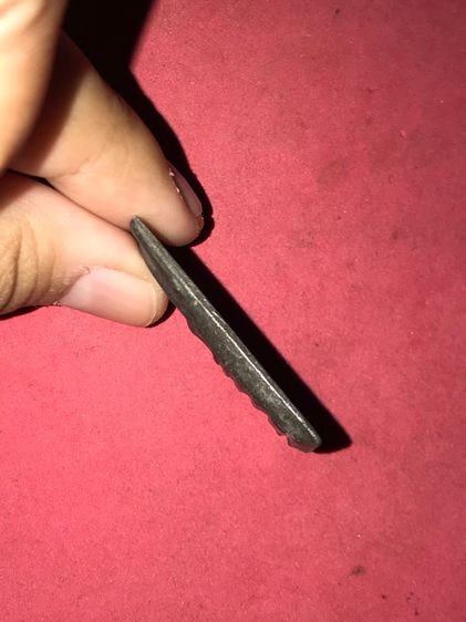 พระสมเด็จ หลังแบบ ตอกโค็ด 2 ตัว พิมพ์ใหญ่ หลวงปู่นาค วัดระฆัง ยุคต้น ปี 2485 เนื้อตะกั่วถำชา มีเนื้อหามวลสารจัดจ้าน แห้ง เหี่ยว ยุบ ย่น สภาพ รูปที่ 4