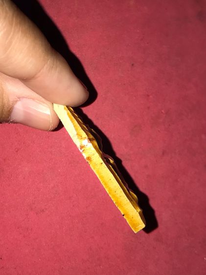 พระขุนแผนเคลือบ พิมพ์ใหญ่ฐานเตี้ย วัดบ้านกลิ้ง ปี 2551 เนื้อผงผสมเก่า สภาพสวย มีเนื้อหามวลสารจัดจ้าน สภาพสวย สมบูรณ์ พระเก่า ไม่ผ่านการใช้งา รูปที่ 5