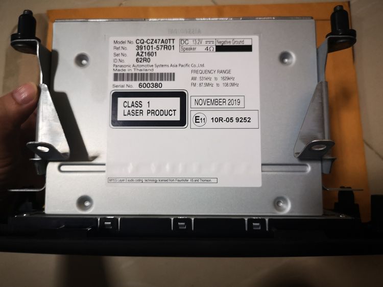 วิทยุติดรถยนต์​ Suzuki​ swift​ GL sport​ 2020​ รุ่นเดิมๆติดตัวรถ รูปที่ 2